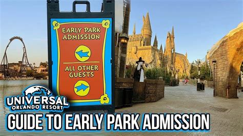 early park admission universal hollywood.